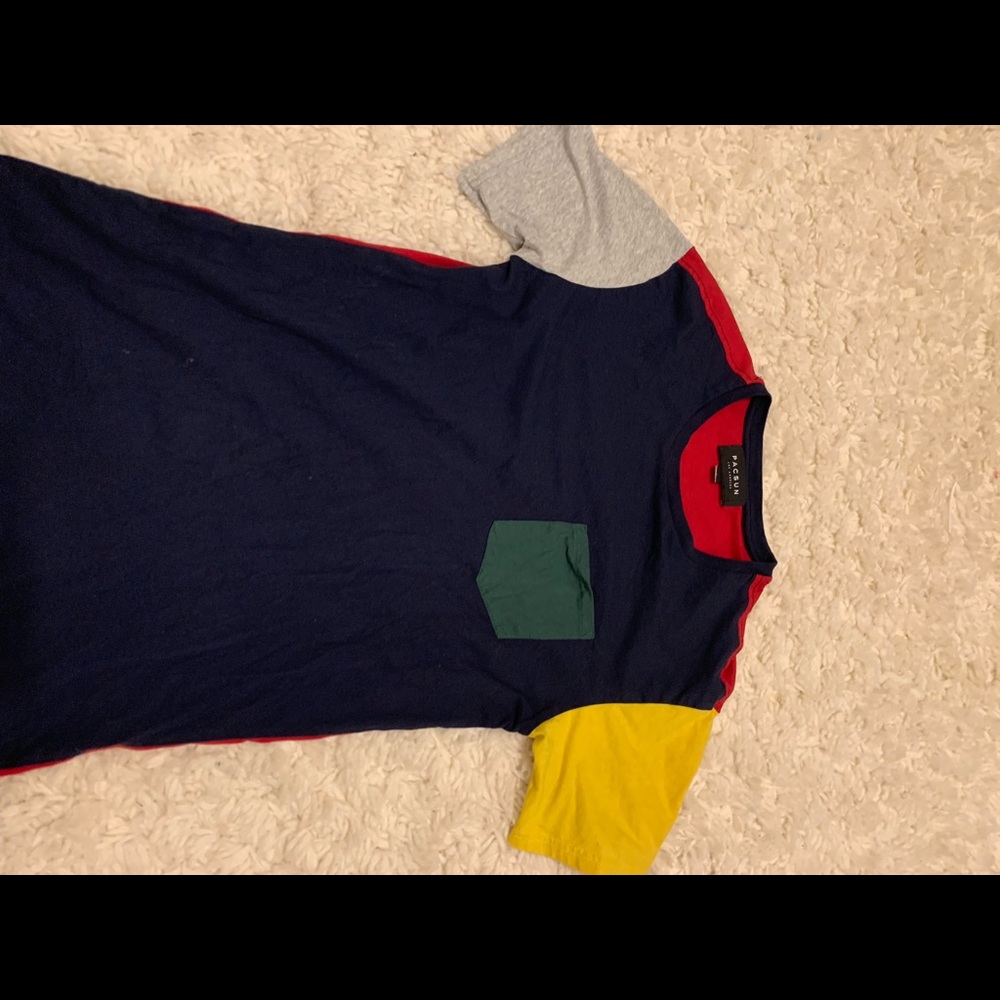 colored t shirt PacSun